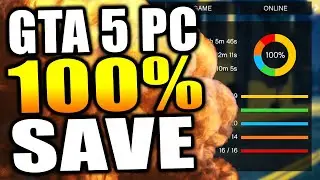КАК СКАЧАТЬ 100% СОХРАНЕНИЕ ДЛЯ ГТА 5