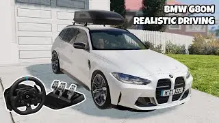 BeamNG Realistic Driving | Logitech G923 + Shifter | BMW G80M