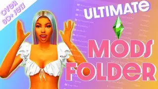 80+ Sets // Ultimate Sims 4 Mods Folder ⭐Build & Buy💚 Maxis Match Edition (LINKS INCLUDED)