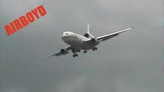 Japan Airlines DC-10 Landing Hong Kong Kai Tak Airport (2)
