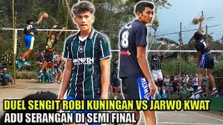 SEMI FINAL 1 - DUEL SENGIT IWAN JARWO SI RIVAN MAJALENGKA VS ROBI KUNINGAN DI TARKAM CIKARACAK