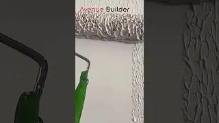 Roller paint texture technique | 