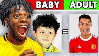 Guess the Footballer As A BABY = Win $1000