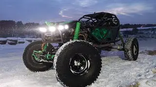Снежный замес на багги_Snow batch a buggy Cramper #4x4 #buggy #багги