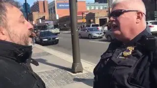Cleveland Police sergeant is violating first amendment and should to be fired!
