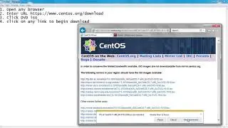 Downloading centos iso media | Hindi