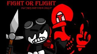 Fight or Flight but Tario and Joey Sings It (With my voice lol) [FNF]
