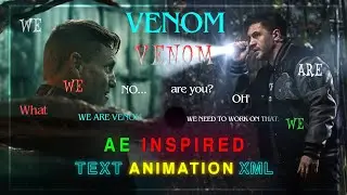 AE Inspired Text Animation Presets #12 | Alight Motion (Xml + Presets) | #alightmotion #edit #xml