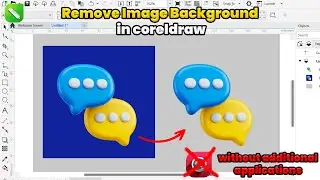 Corel Draw tutorial for beginners - How to remove background in coreldraw