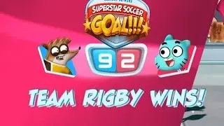 Cartoon Network Superstar Soccer: Goal! Gameplay Multiplayer Online (Captain Rigby)