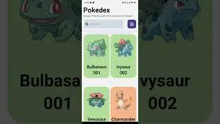 Pokédex - React Native