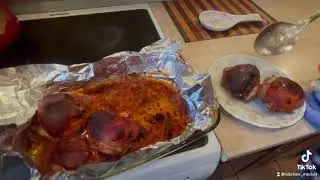 Курочка в духовке