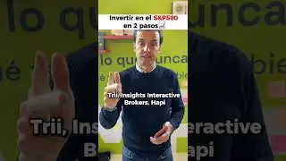 Cómo Invertir En El S&P500 en DOS PASOS 📈