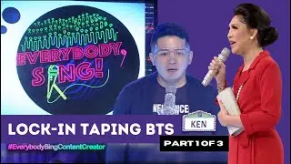 EVERYBODY SING LOCK-IN TAPING EXPERIENCE BTS | PART 1 OF 3