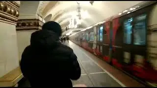 Метропоезд 81-740/741 Русич  «800 лет Александру Невскому