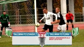 XXXV voor 2015: Tallinna FC Levadia - Tallinna FC Flora 0:2 (0:1)