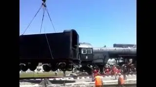 Steam Locomotive Паровоз ,памятник (часть 2)
