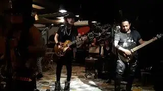 Tripple Trouble plays Radar Love from Golden Earring. At ULU, Sanur Bali, April 20-2024
