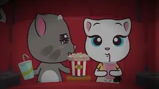 Love, Hearts, and Kisses ❤️ Talking Tom & Friends Minis Cartoon Compilation