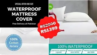 Mattress Safeguards Water Proof Elastic Band Cover