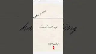 Javascript 3D Handwriting Animation on Paper Texture 