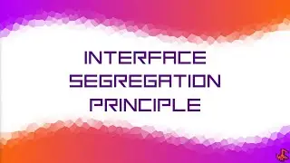 SOLID - The Interface Segregation Principle
