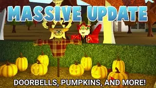 Bloxburg Update 0.9.1 - HALLOWEEN, DOORBELLS, MORE