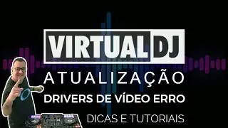 VIRTUAL DJ 2023 -  Atualizar o Driver Studio NVIDIA GeForce GTX 1050
