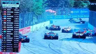 Car launches into the air and flips, Toronto Indy