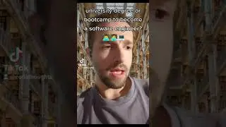 university degree or bootcamp to become a software engineer?