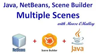Java, NetBeans, Scene Builder - Multiple Scenes