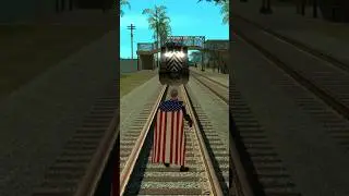 HOMELANDER VS TRAIN - GTA SAN ANDREAS│#gta #gtasanandreas #sanandreas #gtasa #gta5