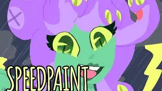 YOU DARE GAZE?! (Gorgon Cala Maria Speedpaint)