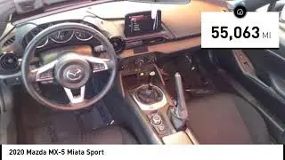 2020 Mazda MX-5 Miata Orange CA U42127