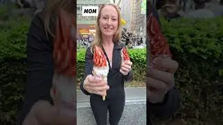 How Family Shares ice cream cone 