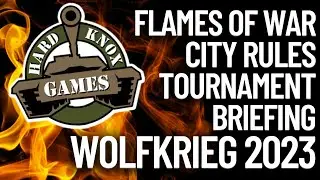 Flames of War Tournament 2023: War of the Rat City Fighting Rules Explained