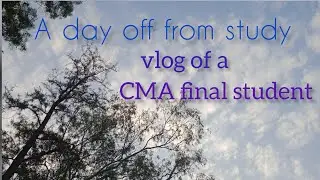 ***chill day vlog💫 | CMA final student | CMA diaries