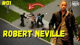 Project Zomboid - EP01- ROBERT NEVILLE no PZ!