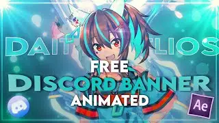 I AM BACK BEST FREE DISCORD ANMATED BANNER & PFP [Daitaku] AFTER EFFECTS PROJECT FILE FREE DOWNLOAD