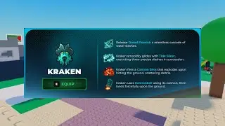 Playing As KRAKEN In Roblox Project Smash