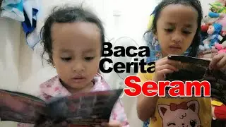 membaca buku cerita sebelum tidur