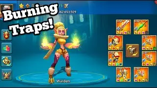 Mythic Rally Trap vs 15 0 5! - Lords Mobile