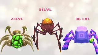 A game Insect Evolution Run 3d. Level 23-36