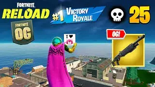 OG Fortnite Reload | High Kill Gameplay | Keyboard & Mouse