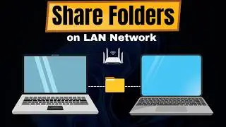 How to Share a Folder Between Two Laptops or PC on Windows | (Network Folder Sharing)