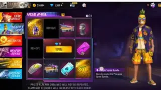 FREEFIRE NEW AVENT BANANA MINISKIRT SPIN FREEFIRE | NEW EVENT FREEFIRE