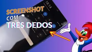 Como Tirar PRINT no seu celular sem usar nenhum botão(Arrastar Três Dedos)
