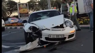 Porsche 911 Hit and Run. London . 20th May 2023