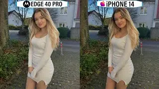 Motorola Edge 40 Pro Vs iPhone 14 Camera Test