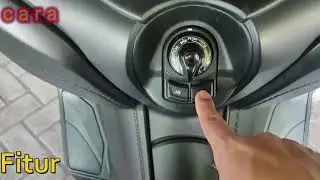 cara menggunakan kunci motor yamaha xmax | Smart Key System | Keyless system